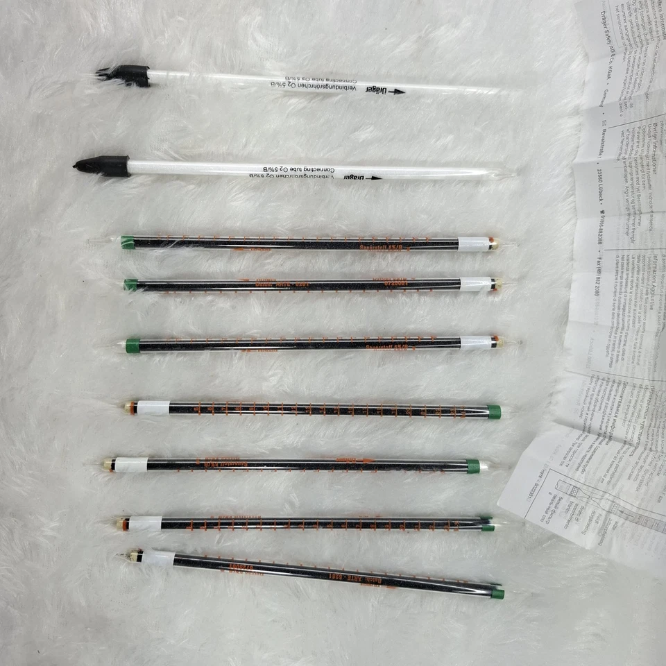 DRAGER TUBE 67 28081 TESTING TUBES